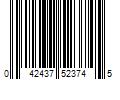 Barcode Image for UPC code 042437523745