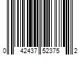 Barcode Image for UPC code 042437523752