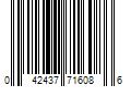 Barcode Image for UPC code 042437716086