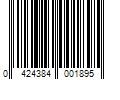 Barcode Image for UPC code 0424384001895