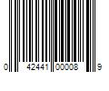 Barcode Image for UPC code 042441000089