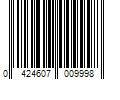 Barcode Image for UPC code 0424607009998