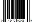 Barcode Image for UPC code 042472000089