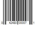 Barcode Image for UPC code 042480000071