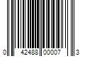 Barcode Image for UPC code 042488000073