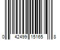 Barcode Image for UPC code 042499151658