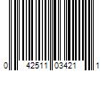 Barcode Image for UPC code 042511034211