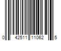 Barcode Image for UPC code 042511110625