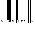 Barcode Image for UPC code 042511117259