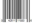 Barcode Image for UPC code 042511118836