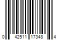 Barcode Image for UPC code 042511173484