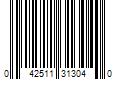 Barcode Image for UPC code 042511313040