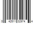 Barcode Image for UPC code 042511329744