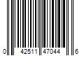 Barcode Image for UPC code 042511470446