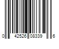 Barcode Image for UPC code 042526083396