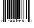 Barcode Image for UPC code 042526094453