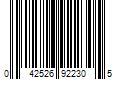 Barcode Image for UPC code 042526922305