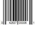 Barcode Image for UPC code 042537000061