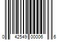 Barcode Image for UPC code 042549000066