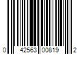 Barcode Image for UPC code 042563008192