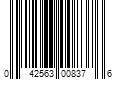 Barcode Image for UPC code 042563008376