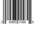 Barcode Image for UPC code 042563015855