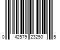 Barcode Image for UPC code 042579232505