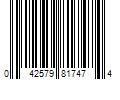 Barcode Image for UPC code 042579817474