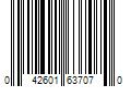 Barcode Image for UPC code 042601637070