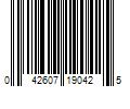 Barcode Image for UPC code 042607190425