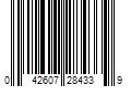 Barcode Image for UPC code 042607284339