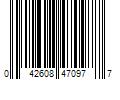 Barcode Image for UPC code 042608470977