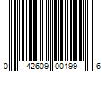 Barcode Image for UPC code 042609001996