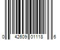 Barcode Image for UPC code 042609011186