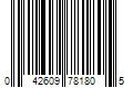 Barcode Image for UPC code 042609781805