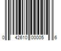 Barcode Image for UPC code 042610000056