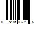 Barcode Image for UPC code 042631035525