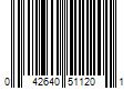 Barcode Image for UPC code 042640511201