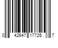 Barcode Image for UPC code 042647177257