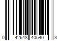 Barcode Image for UPC code 042648405403