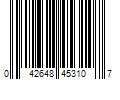 Barcode Image for UPC code 042648453107