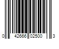 Barcode Image for UPC code 042666025003