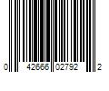 Barcode Image for UPC code 042666027922