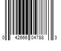 Barcode Image for UPC code 042666047883. Product Name: Sauder Mainstays C-Shape Metal End Table  Canyon Walnut Finish