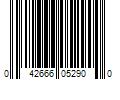 Barcode Image for UPC code 042666052900