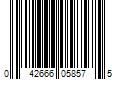 Barcode Image for UPC code 042666058575