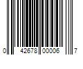 Barcode Image for UPC code 042678000067