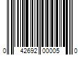 Barcode Image for UPC code 042692000050