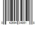 Barcode Image for UPC code 042694348518