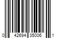 Barcode Image for UPC code 042694350061